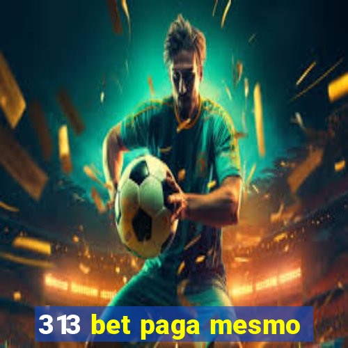 313 bet paga mesmo